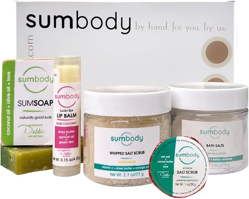 Conjunto de cuidados corporais Sumbody com 6 peças