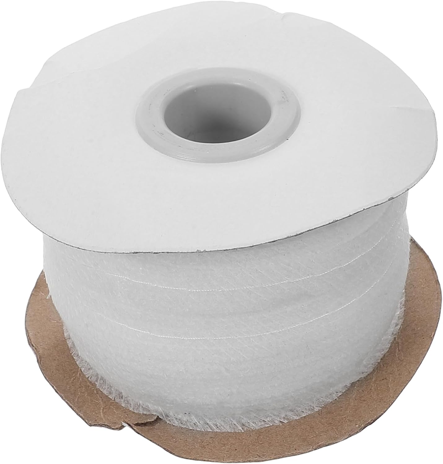 NUOBESTY 1roll Fusible Non-Woven Interfacing Fabric Strip for Sewing Clothing Interfacing Center Line for Projects and Garment Crafting