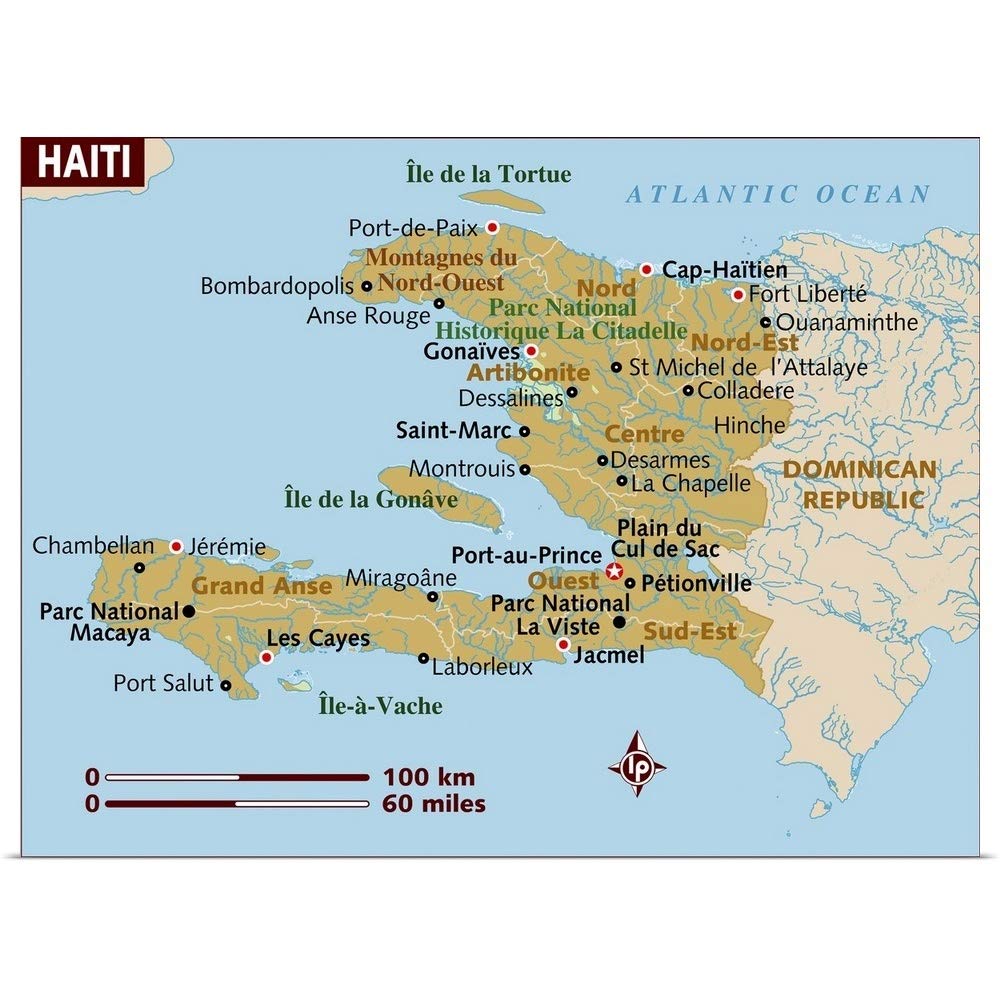 amazon-com-greatbigcanvas-map-of-haiti-unframed-poster-print-posters-prints for Free Printable Map Of Haiti Amazon.com: GREATBIGCANVAS Map of Haiti. Unframed Poster Print: Posters & Prints for Free Printable Map Of Haiti