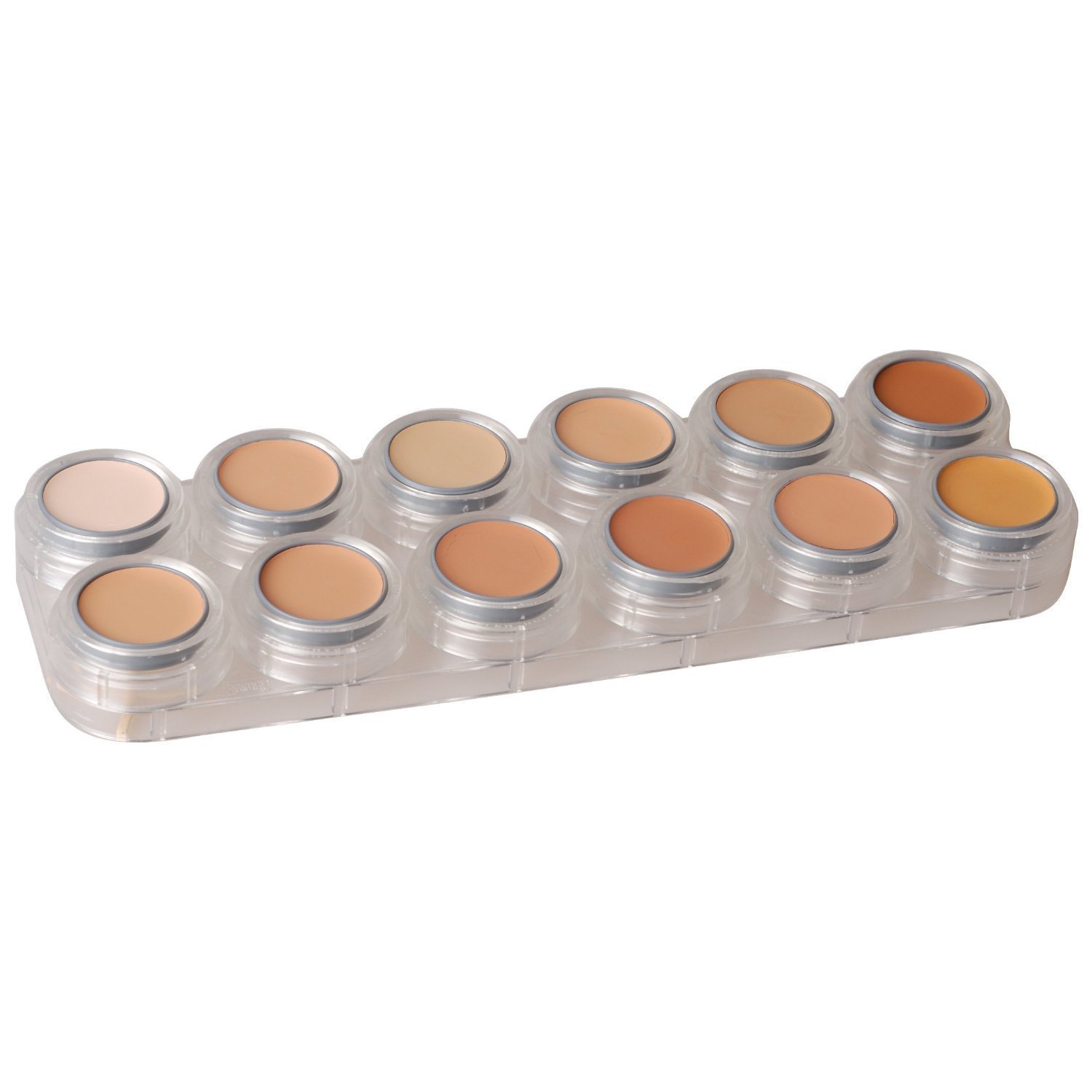 Creme Makeup-Palette V mit 12 Farben