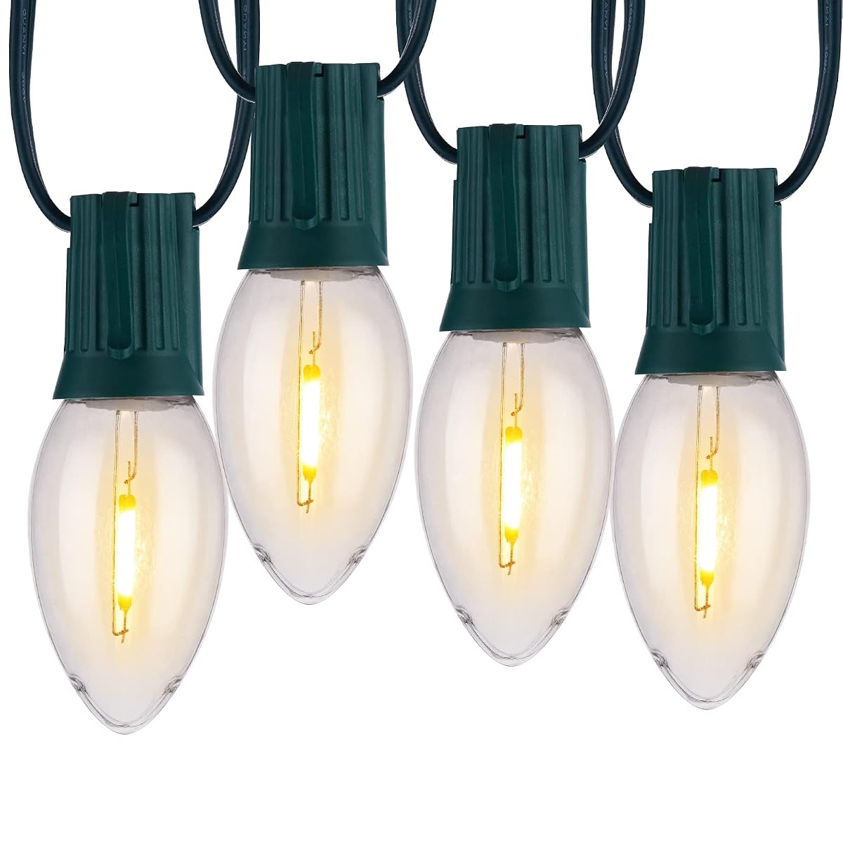 Vintage C9 Led Christmas Lights Outdoor 150 Ft C9 String Light With 150