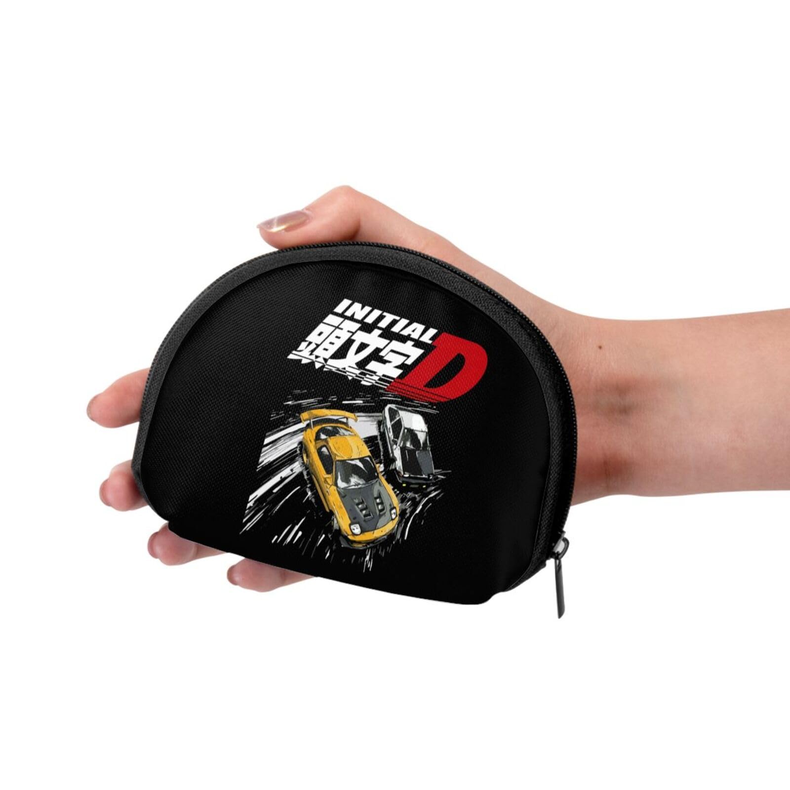 Amazon.co.jp: 財布 頭文字d イニシャル D 藤原拓海 さいふ 小銭入れ お札入れ コインケース ミニ財布 親子ポーチ 小さい財布  ミニポーチ 持ち運び便利 軽量 かわいい おしゃれ 人気 プレゼント 就職祝い 贈り物 ギフト レディース 男女兼用 : ファッション