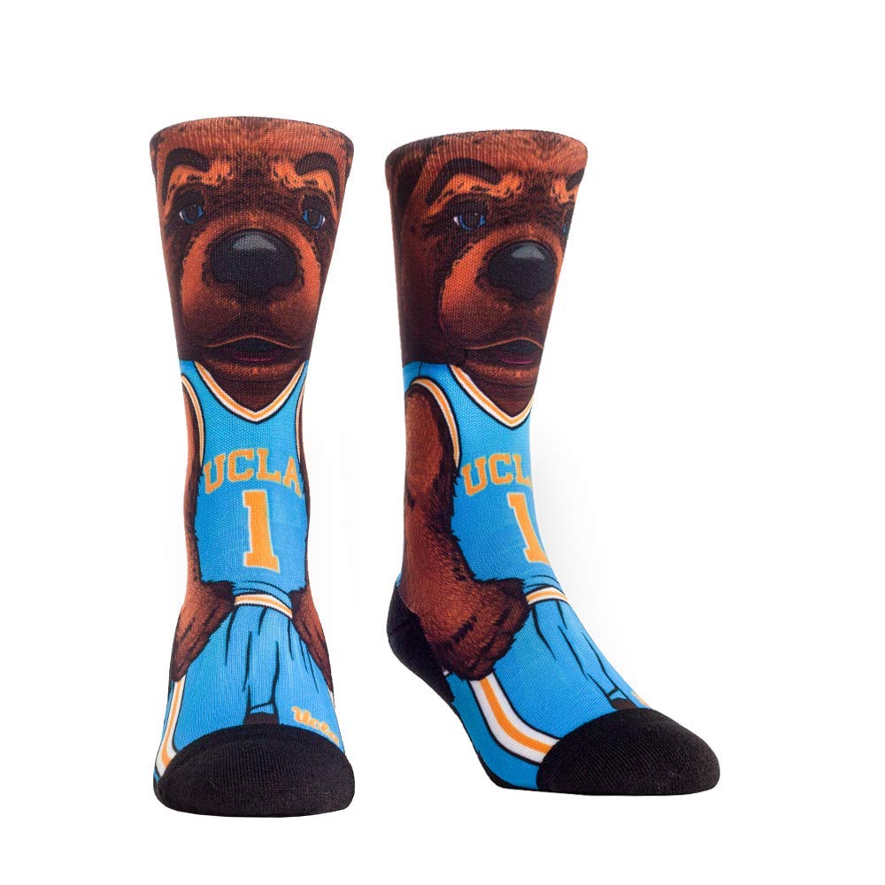 NCAA Super Premium College Fan Socks (L/XL, UCLA Bruins - Mascot)