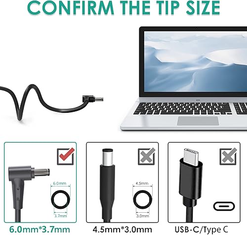 Miniatura 4 de Cargador de CA de 180 W apto para Asus Tuf Gaming F15 FX505D FX505DD FX505DT FX505DU FX505DY FX505G FX505GT FX505GD FX505GE FX505GM FX505 FX506