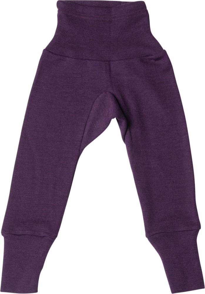 Cosilana, Baby Navel Waistband Trousers 70% Wool 30% Silk, Natural, 62/68 cm