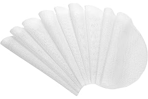 10 Pcs Non-Stick Reusable Silicone Steamer Mats