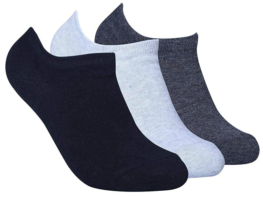 Buy Cotson Men's Ankle Length Casual Sports Socks Pack of 3 Pairs