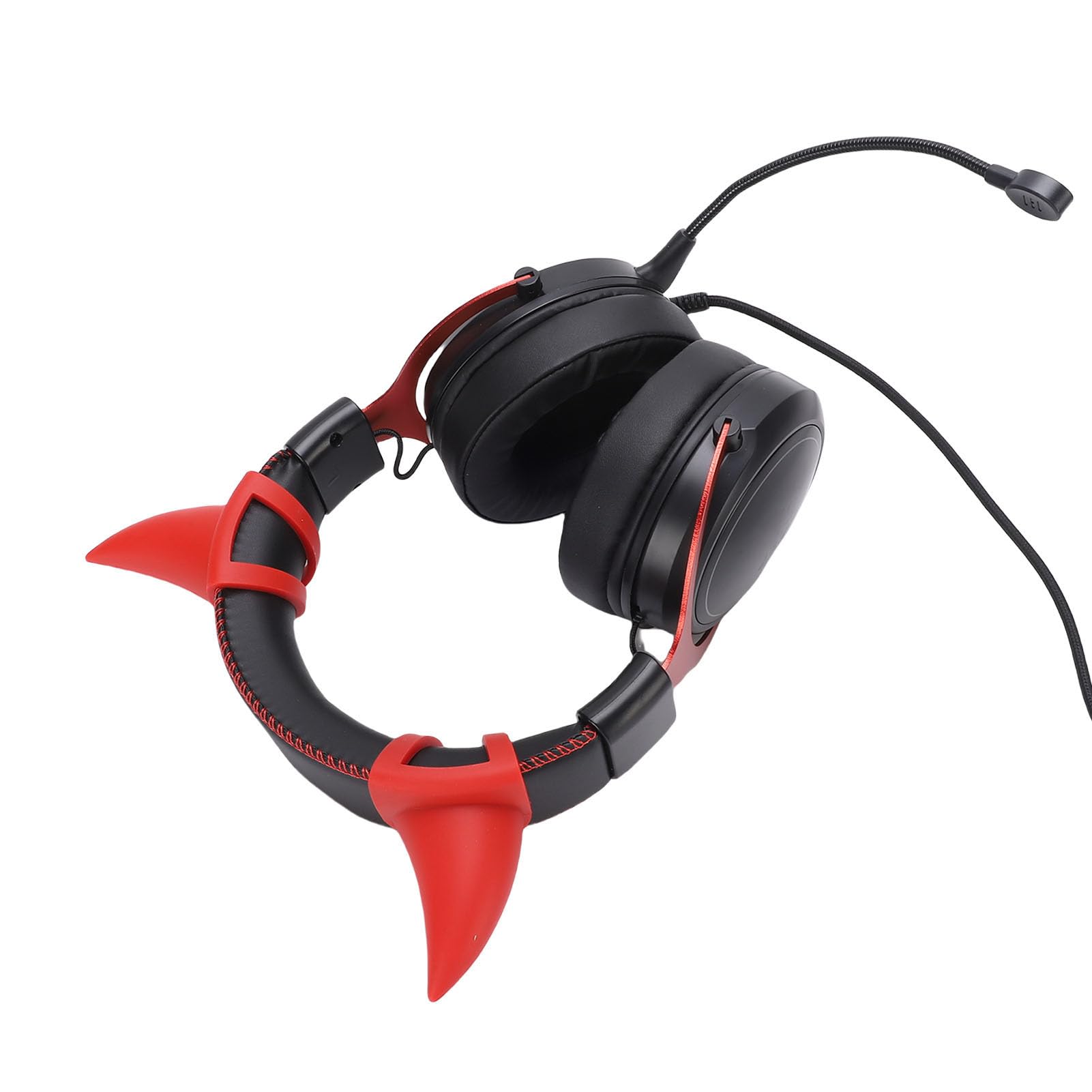 Yosoo Health Gear Cuffie da Gioco Cuffie da Gioco PC RGB Cablate con Microfono Driver da 50 Mm Schiuma di Memoria in Alluminio ABS Spina da 3,5 Mm Cavo da 2,2 M per Chiamate Musicali da (#)