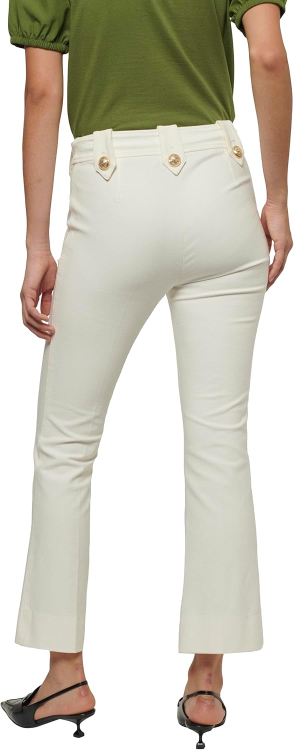 Derek Lam 10 Crosby Robertson Crop Flare Trouser