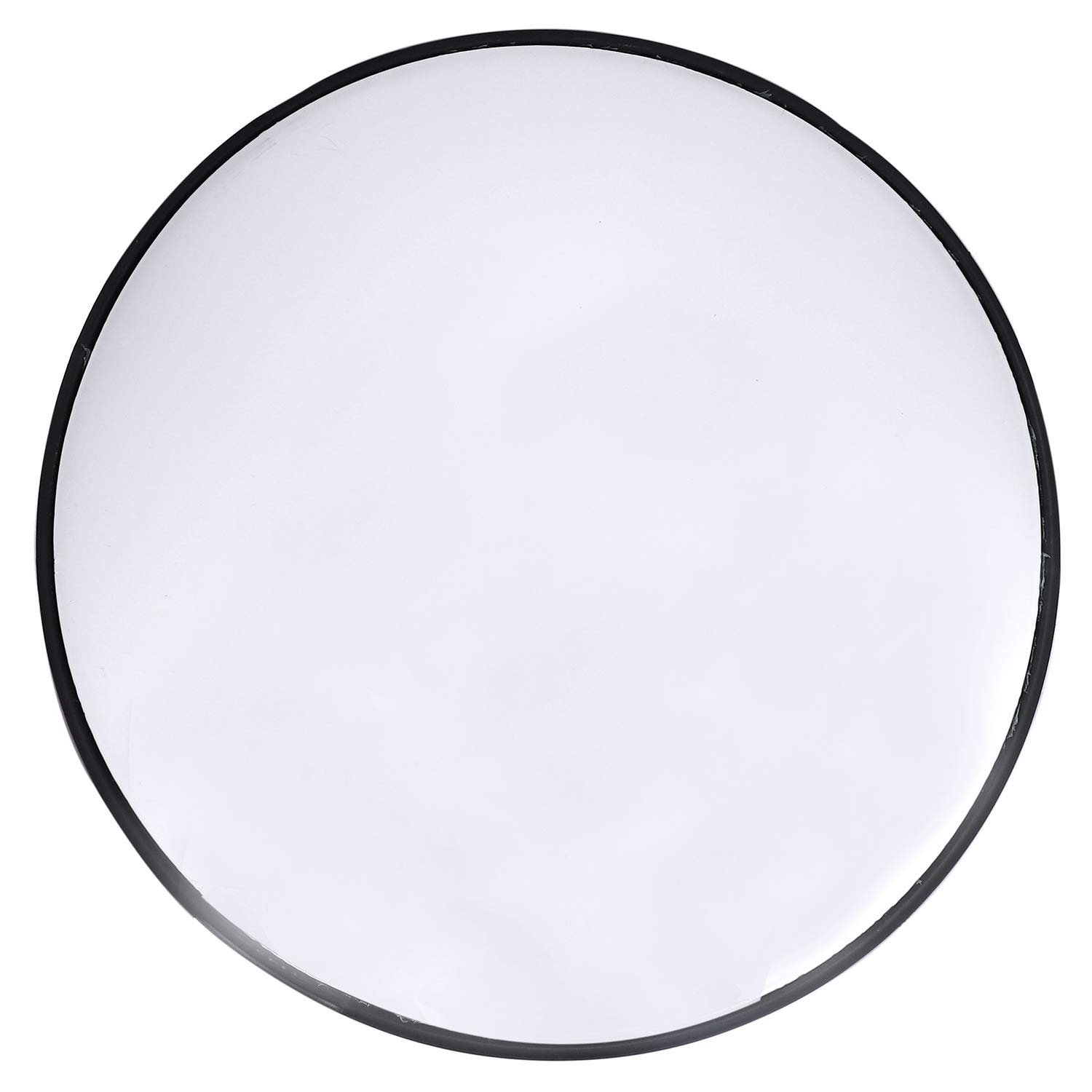qimoi 30Cm Wide Angle Security Road Mirror Curved for Indoor Burglar Outdoor Safurance Roadway Safety Traffic Signal Convex Mirror