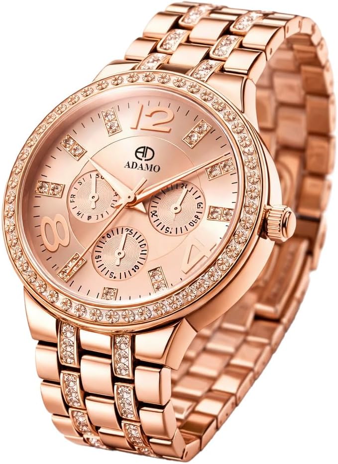 Analog Rose Gold Dial Women's Watch-839KKM21
