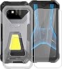 Para Unihertz 8849 Tank Mini 1 Funda con [1 Paquete] Protector de Pantalla, Funda Protectora de Silicona Suave TPU, Funda Ultra Delgada Anticaídas para Unihertz 8849 Tank Mini 1 (4.30") - Transparente Cristal 1