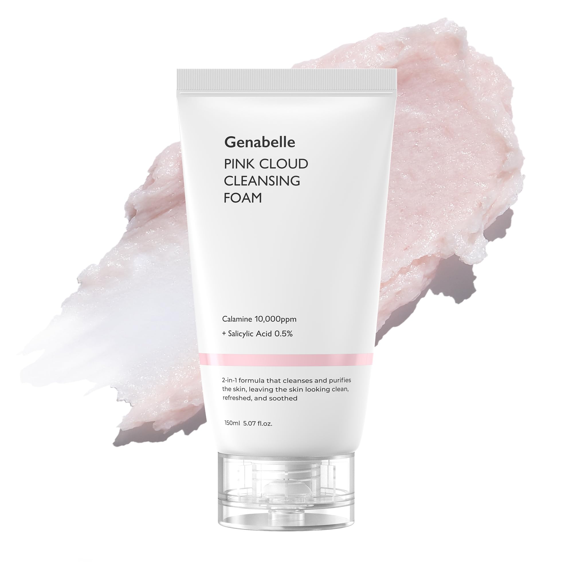 Genabelle Pink Cloud Cleansing Foam 150ml