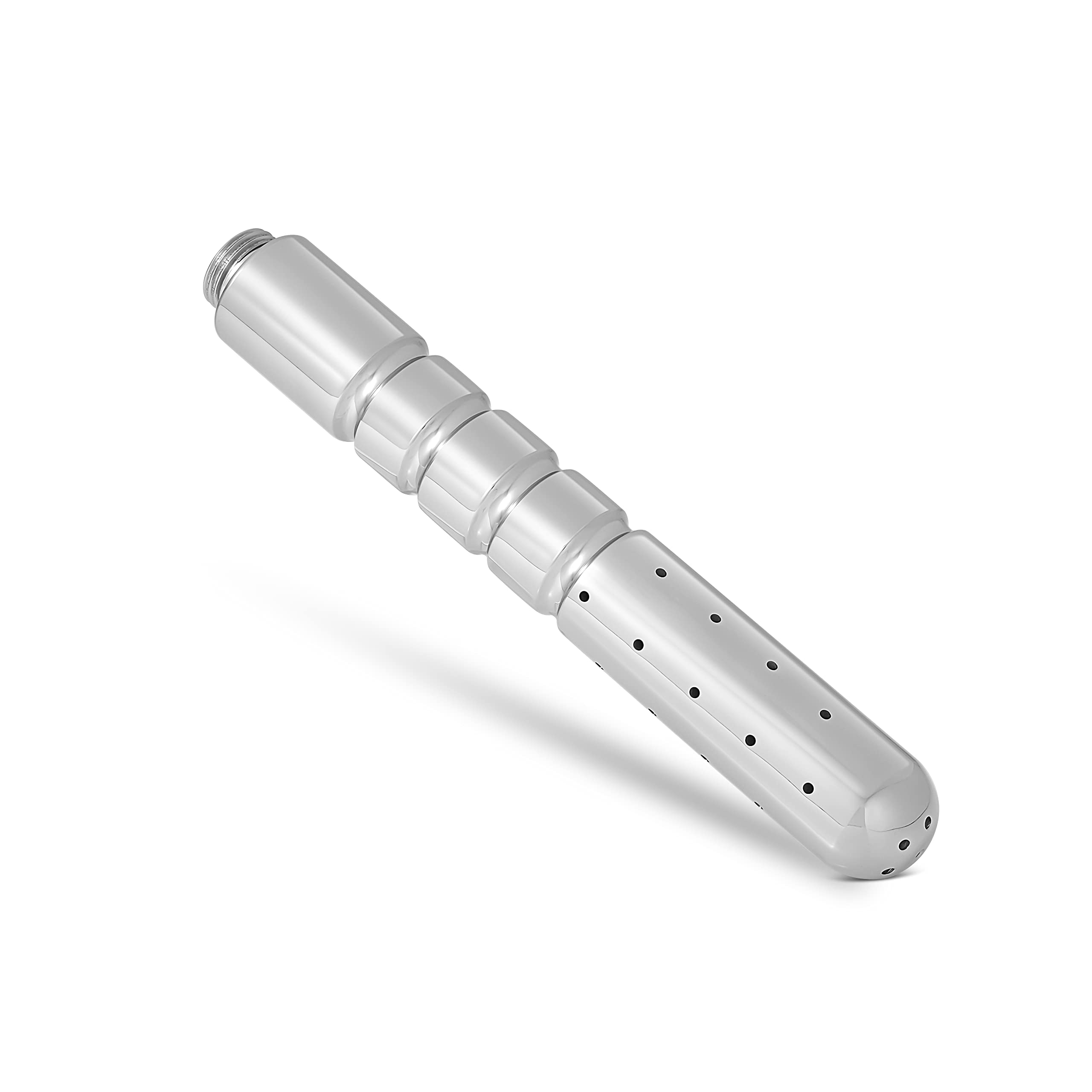 Analdusche Intimdusche Anal Vaginal Dusche Intimpflege Vaginal-Dusche Analpflege Irrigator für Männer Frauen (new edition mit seitlicher Sprühfunktion)(Edelstahl)