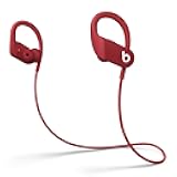 Beats by Dre Powerbeats High-Performance Wireless Earphones - Red - MWNX2LL/A (Renewed)