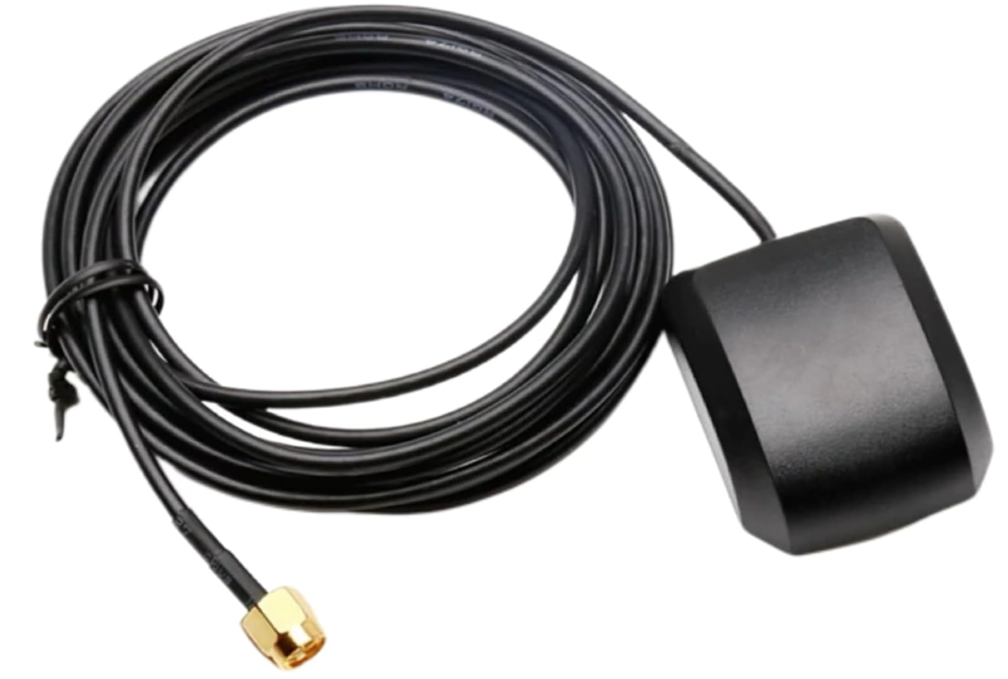 Antenna GPS Attiva per Auto 3 Metri 28dB SMA RG178 Base Magnetica