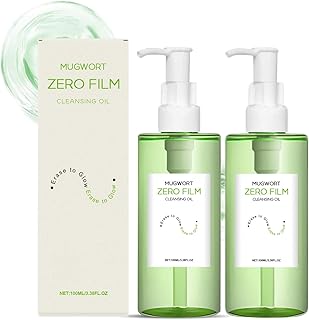 Comprar Aceite limpiador de película de ajenjo, aceite limpiador coreano para poros profundos, doble limpieza, sin obstrucción de los poros, aceite de limpieza facial suave, elimina el maquillaje y los puntos