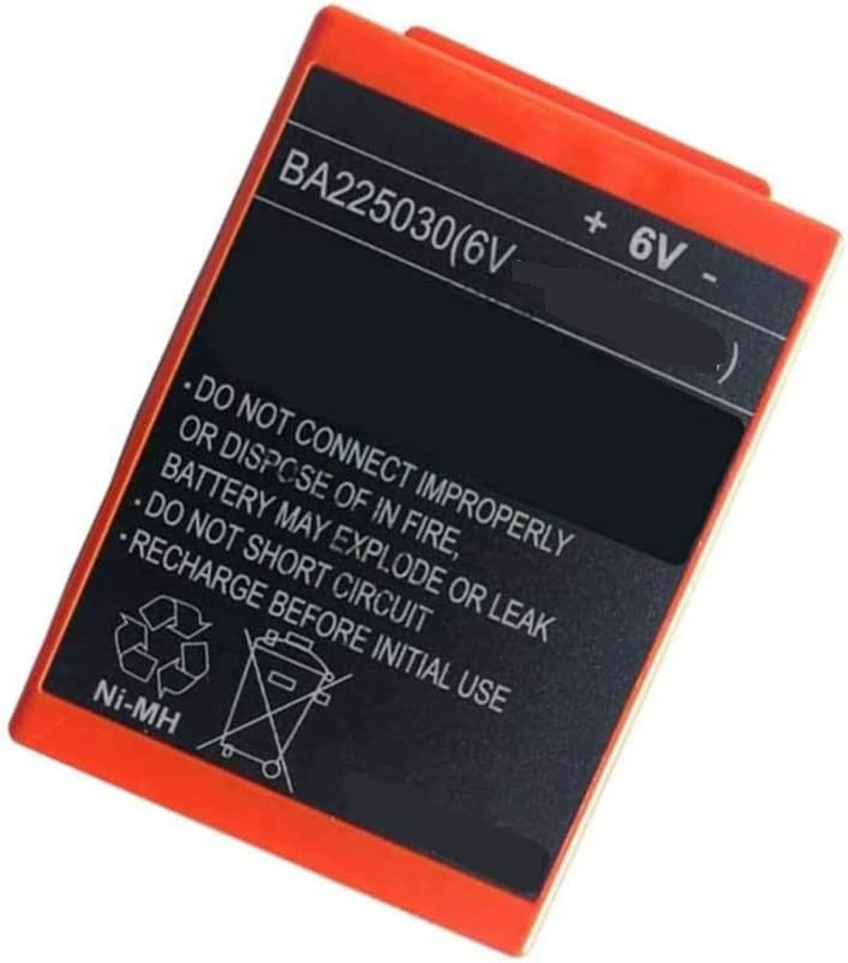 BA225030 Batterie de rechange 6 V 2100 mAh compatible avec télécommande HBC FUB05AA FUB5AA FUB05XL