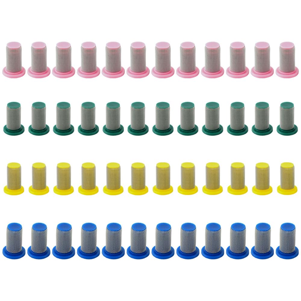 Filtros antigoteo de malla 50 unidades, filtro de pulverización cilíndrico para jeringa posterior