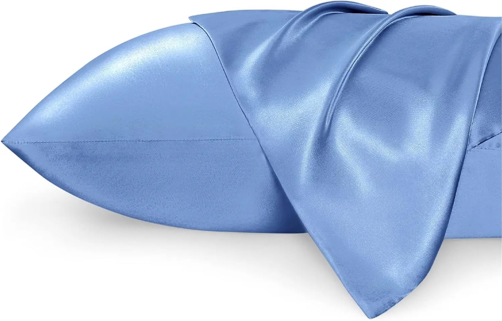 2PCS Satin Pillowcase for Hair and Skin Silky with Envelope Closure For Home