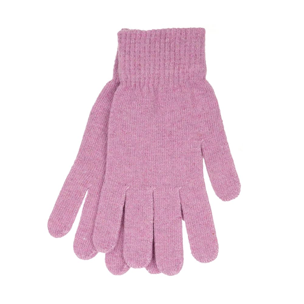Undercover Women's Pink Thermal Wool Mix Magic Gloves Gl139