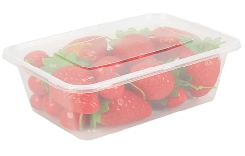 Tosnail 50 Pack 25 oz. Plastic Food Storage Containers