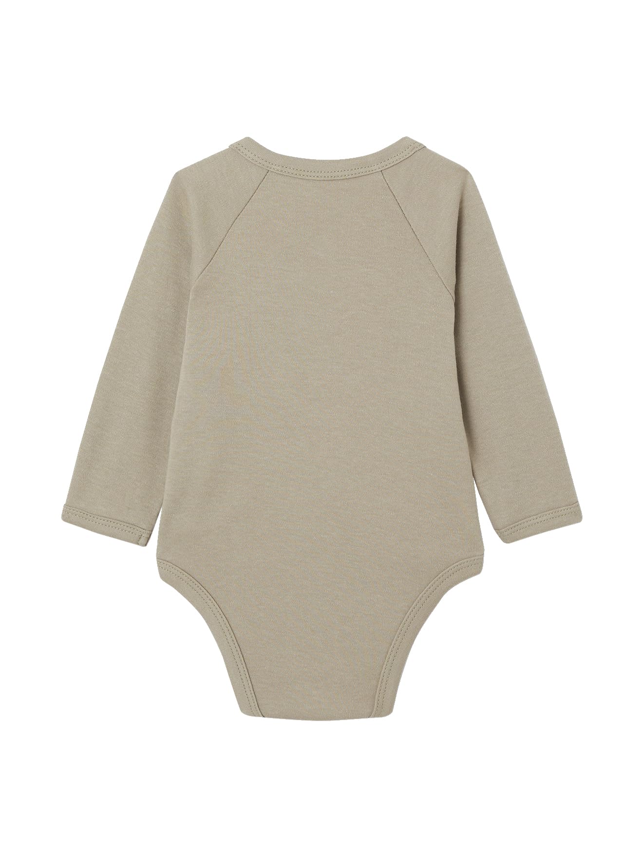 VERTBAUDET Lot de 7 bodies en coton Bio manches longues ouverture naissance BASICS