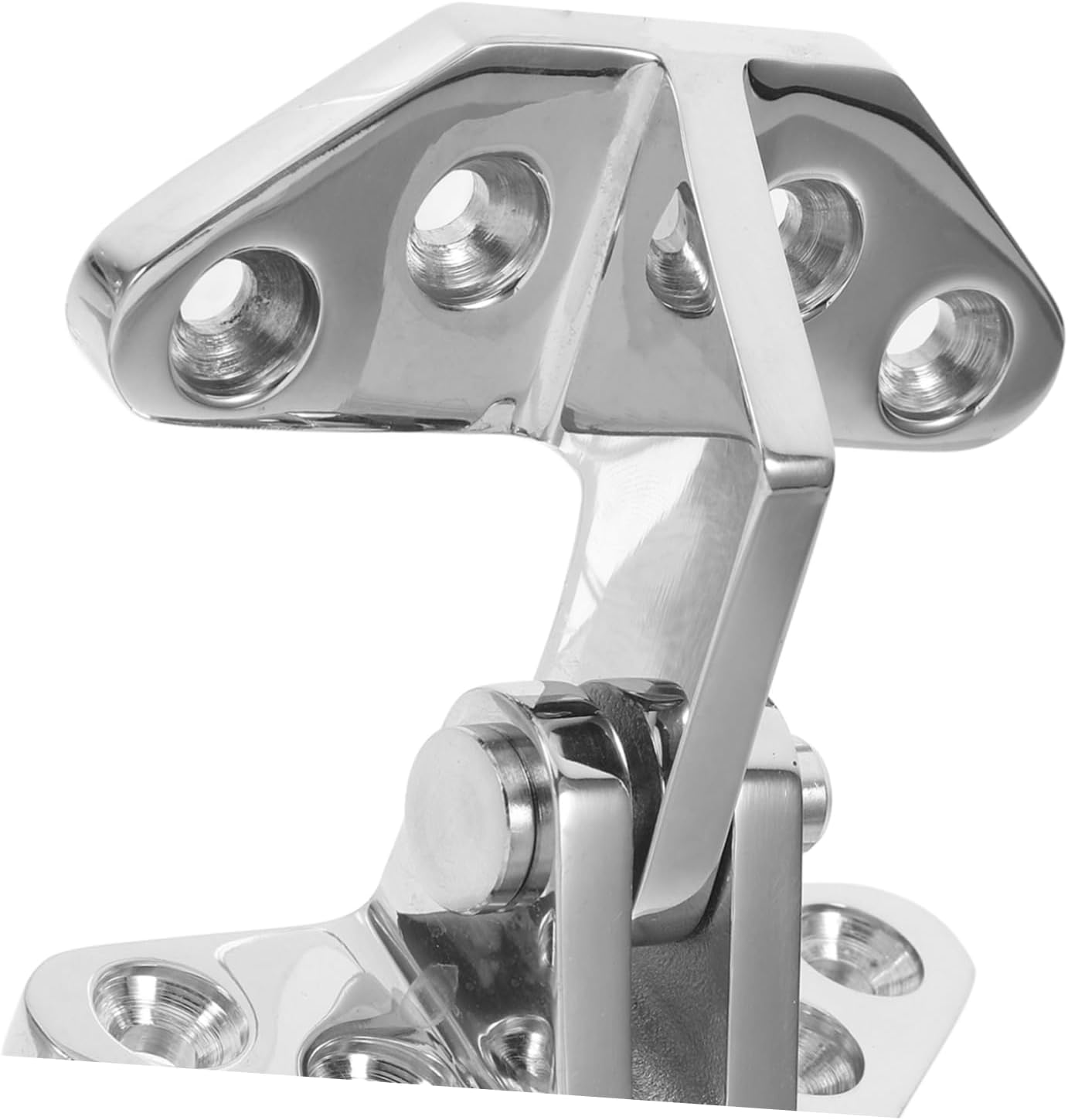 2pcs Grade Stainless Steel Hinges for Boats Heavy-Duty Hatch Deck Cabinet Doors Easy to Install Resistant Hardware