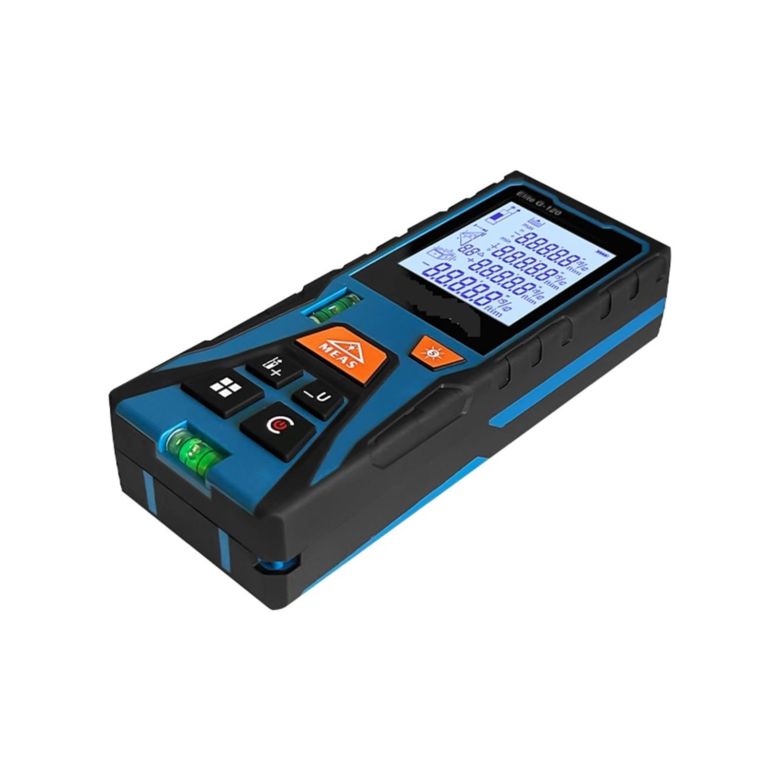 Digital Rojo Verde láser Cinta métrica 50M 120M medidor de Distancia telémetro con Horizontal Precisión Flexibilidad Medición