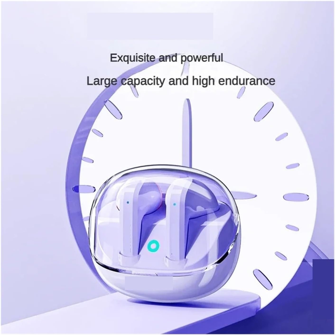 Compatible for Bluetooth 5.3 Earphones Sports Headset Wireless in-Ear Gaming Low Latency Dual Mode Music Headphones(Pink)