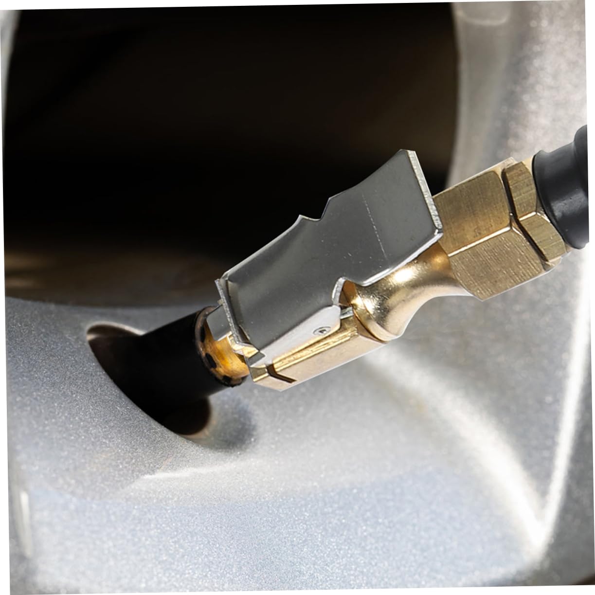 SOLUSTRE 3stücke Tire Inflator Schlauch Hochdruckadapter Für Luftkompressor Robuster Und Langlebiger Gummischlauch Präzise Druckregelung Kompatibel Mit Gängigen Reifenfüllern Für Und