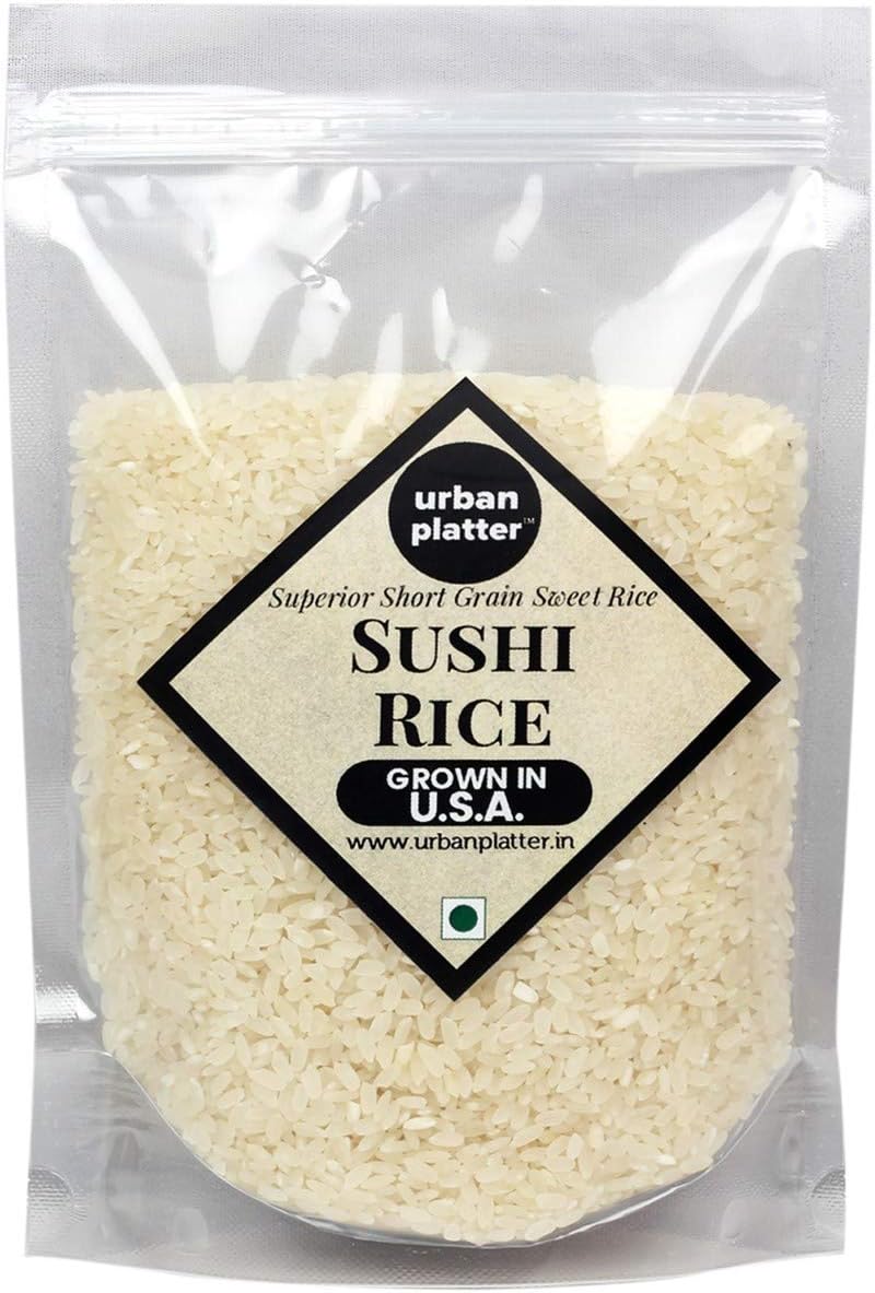 Urban Platter Short Grain Sushi Rice, 400g