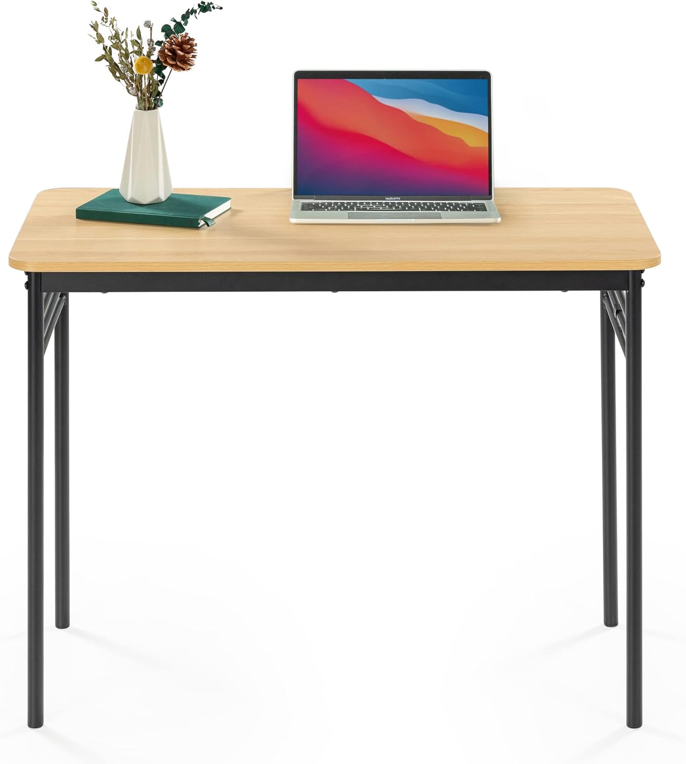 Zinus Computer Desk 100cm Length Computer Table for Small Space Writing Desk Gaming Desk Home