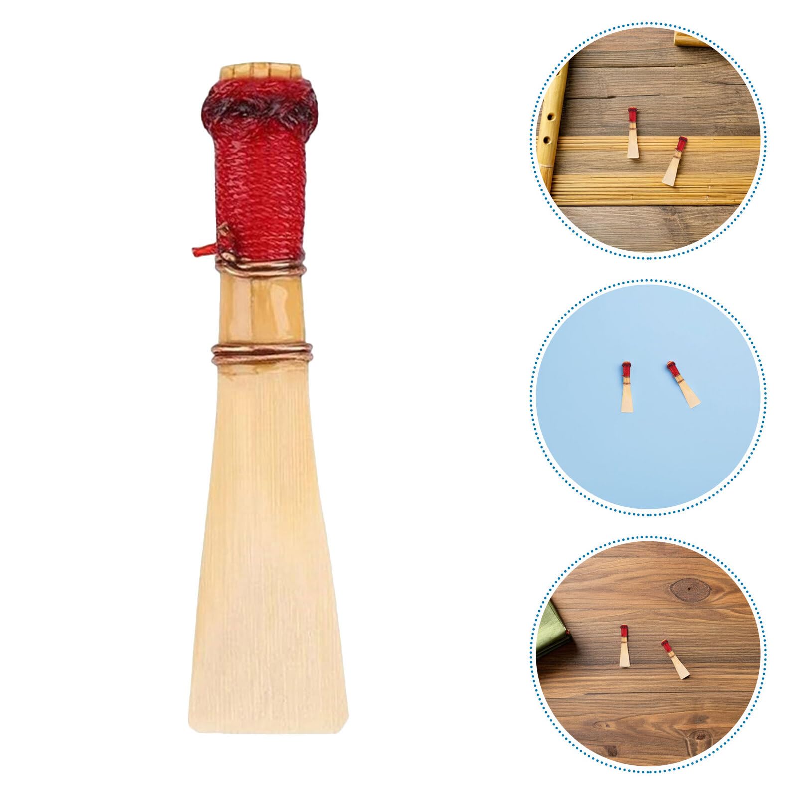 ULTECHNOVO 5 pezzi Ance Bassoon Naturali Medie per Strumenti Fiato Ricambio Resistente e Portatile per Principianti e Professionisti Orchestra