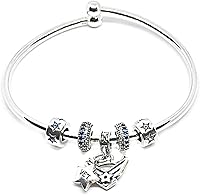 Vista 6 de Encanto de la Fuerza Aérea de Estados Unidos de Plata de Ley 925