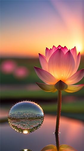 Kits de arte de diamantes de flores para adultos, pinturas de puntos de diamante para principiantes, suministros de arte de diamantes para adultos,