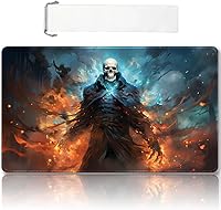 Vista 53 de Tapete de juego MTG cosido de alta calidad con zonas y respaldo de goma antideslizante, tapete de juego TCG para MTG y otros juegos de cartas, Dkt