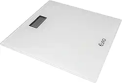 Euro Home - Balança digital para Banheiro 28 X 28 cm, Branco - BAL7894-BR