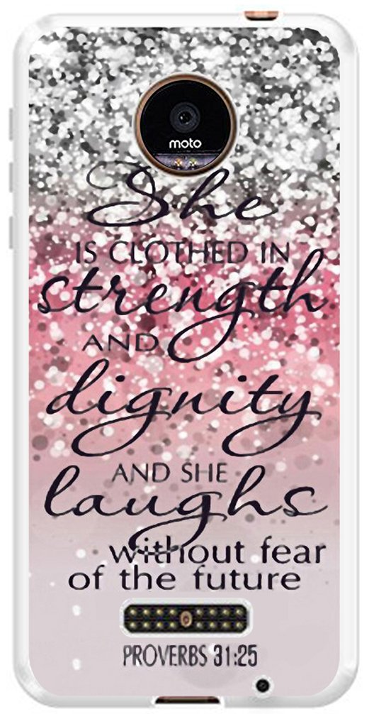 Case for Moto Z Force Droid Replacement Gel Silicone Slim Drop Proof Protection Compatible Cover Protector for Motorola Z Force/Z Force Droid & Christian Songs