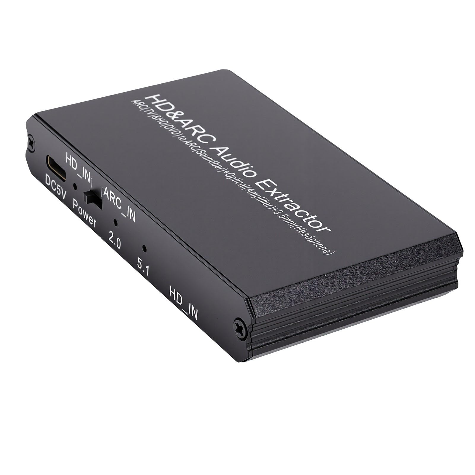 Elprico ARC HD Extractor Adaptador óptico Avanzado de 192 KHz de 3,5 Mm para de Cine en Casa 1 Unidad