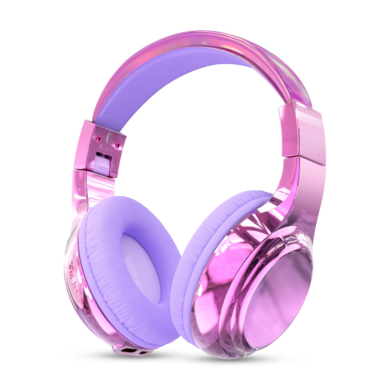 Cuffie Bambina Unicorno Bluetooth - Con Microfono, Pieghevoli, Rosa Per PC/TV/Regali - Foto 14