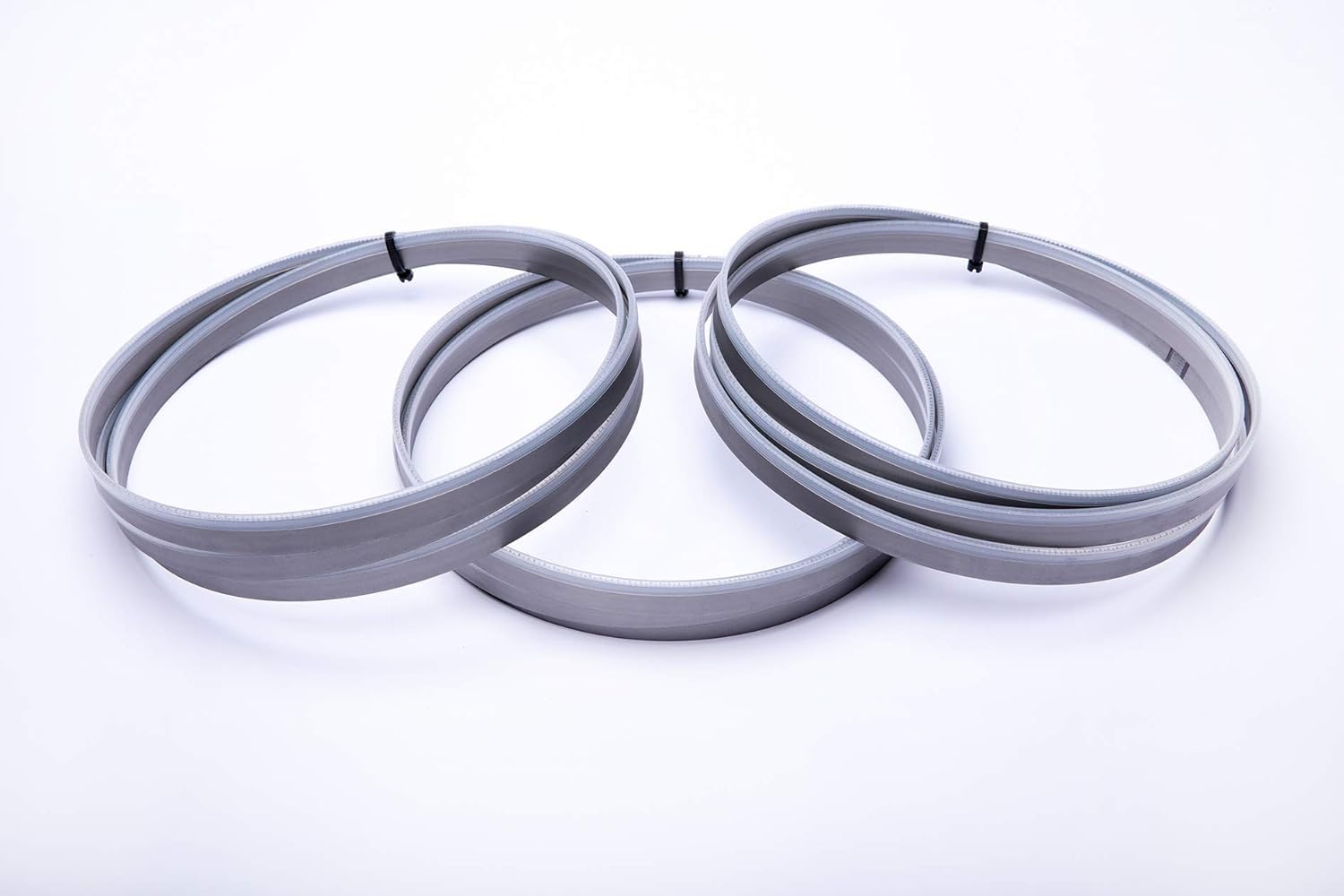 Lot de 3 lames de scie à ruban, haute performance, 2480 x 27 x 0,9 mm, 8-12 dents par pouce, en bimétal, M42
