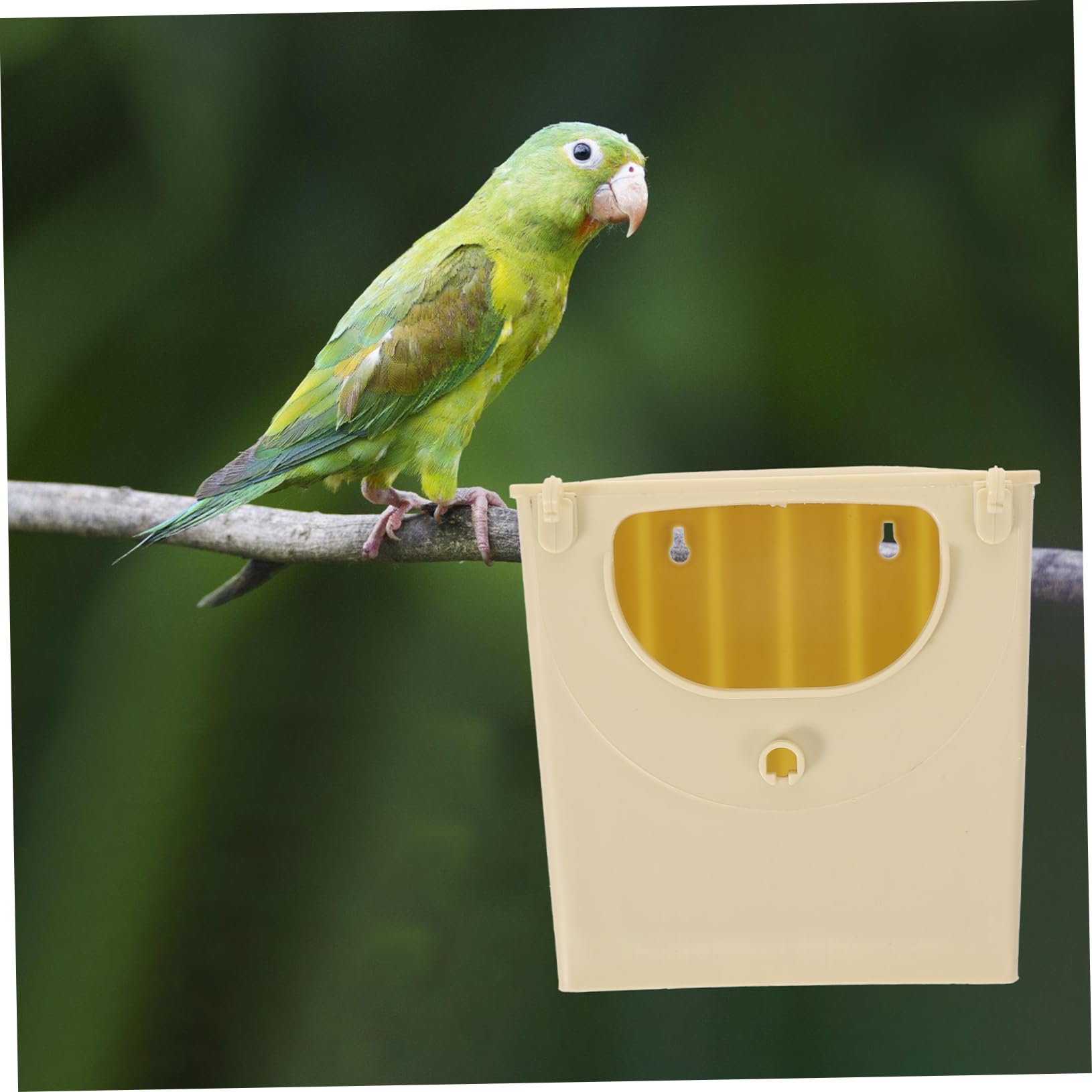 Yardwe Vogel-inkubationskasten Vogel-sitzkasten Vogelbedarf Kunststoff-vogelhaus für Finken Spatzen