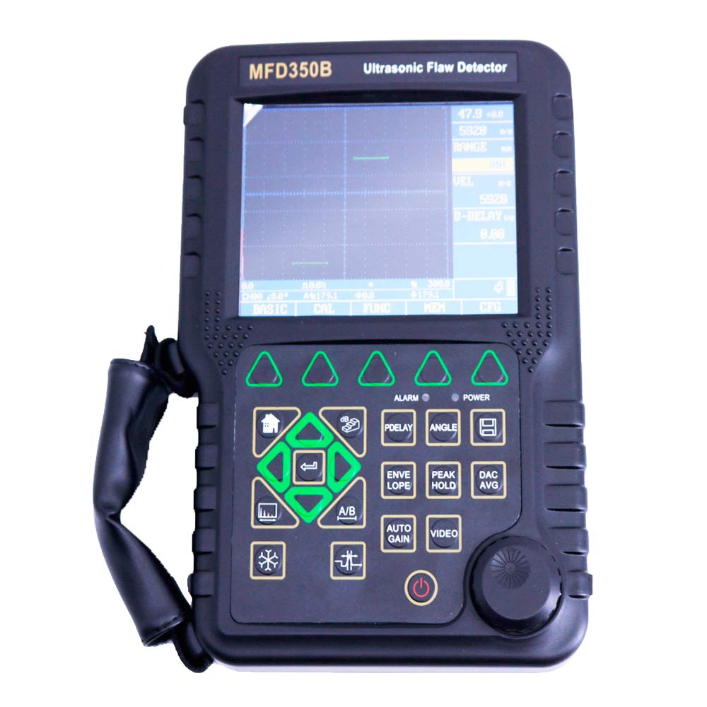MFD350B Portable Digital Ultrasonic Flaw Detector MFD-350B Measuring Range 0~6000mm