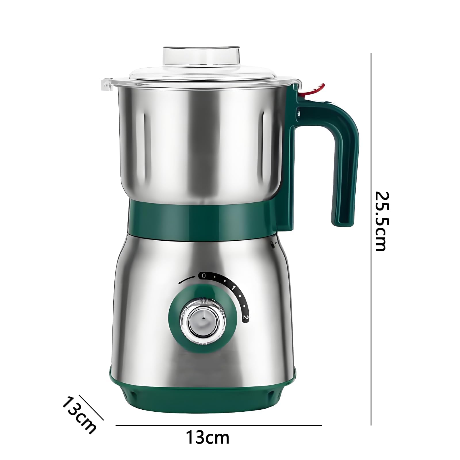 Molinillo De Cocina Versátil De 500 W, 600 Ml, Con 3 Cuchillas Extraíbles De Acero Inoxidable, Para Uso En Seco Y Húmedo. También Disponible Para Moler Especias, Café, Legumbres Y Granos.