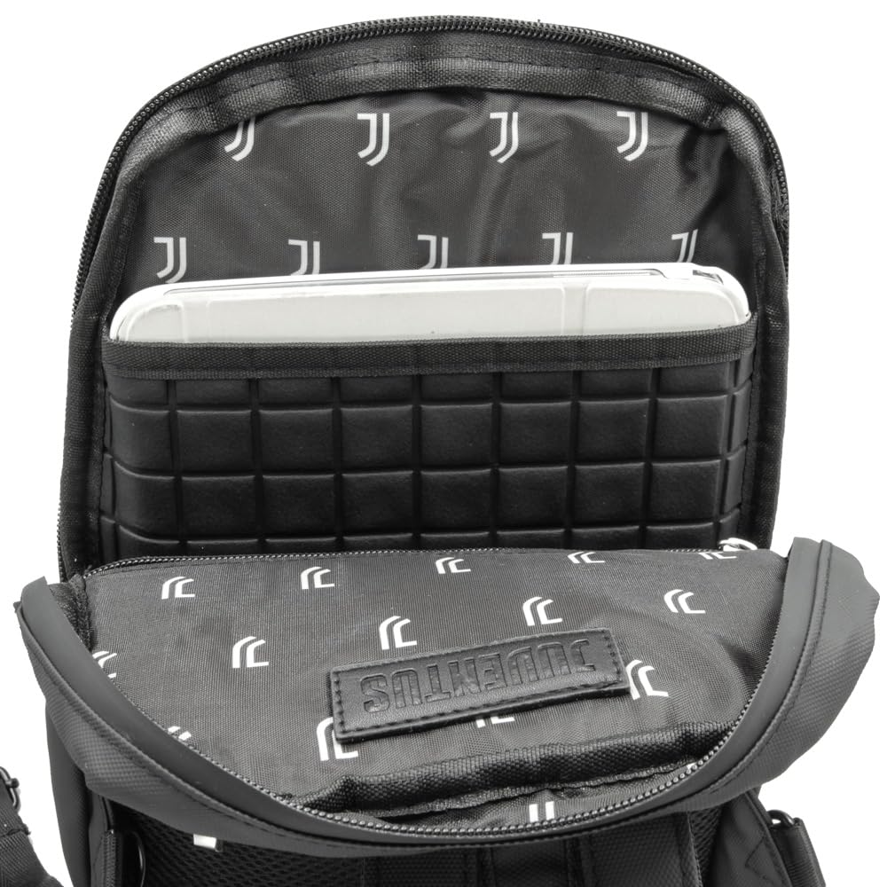 Juventus Fc 133459 Juve, torba podróżna na jedno ramię/plecak unisex dla dorosłych, czarny, plecak59