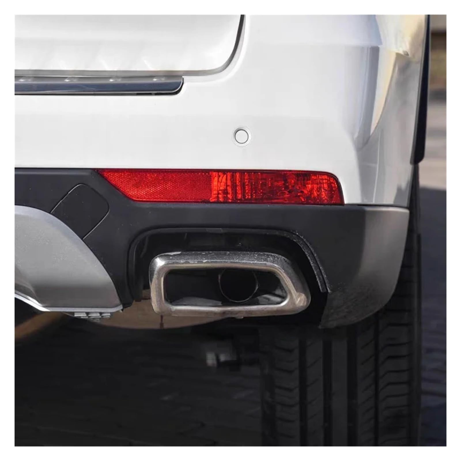 Pasuje do GAC Trumpchi GS8 2017 2018 2019 tylny zderzak samochodowy reflektor światło tylne światło przeciwmgielne lampa cofania Stop światło hamowania lampka ostrzegawcza(1 Pair)