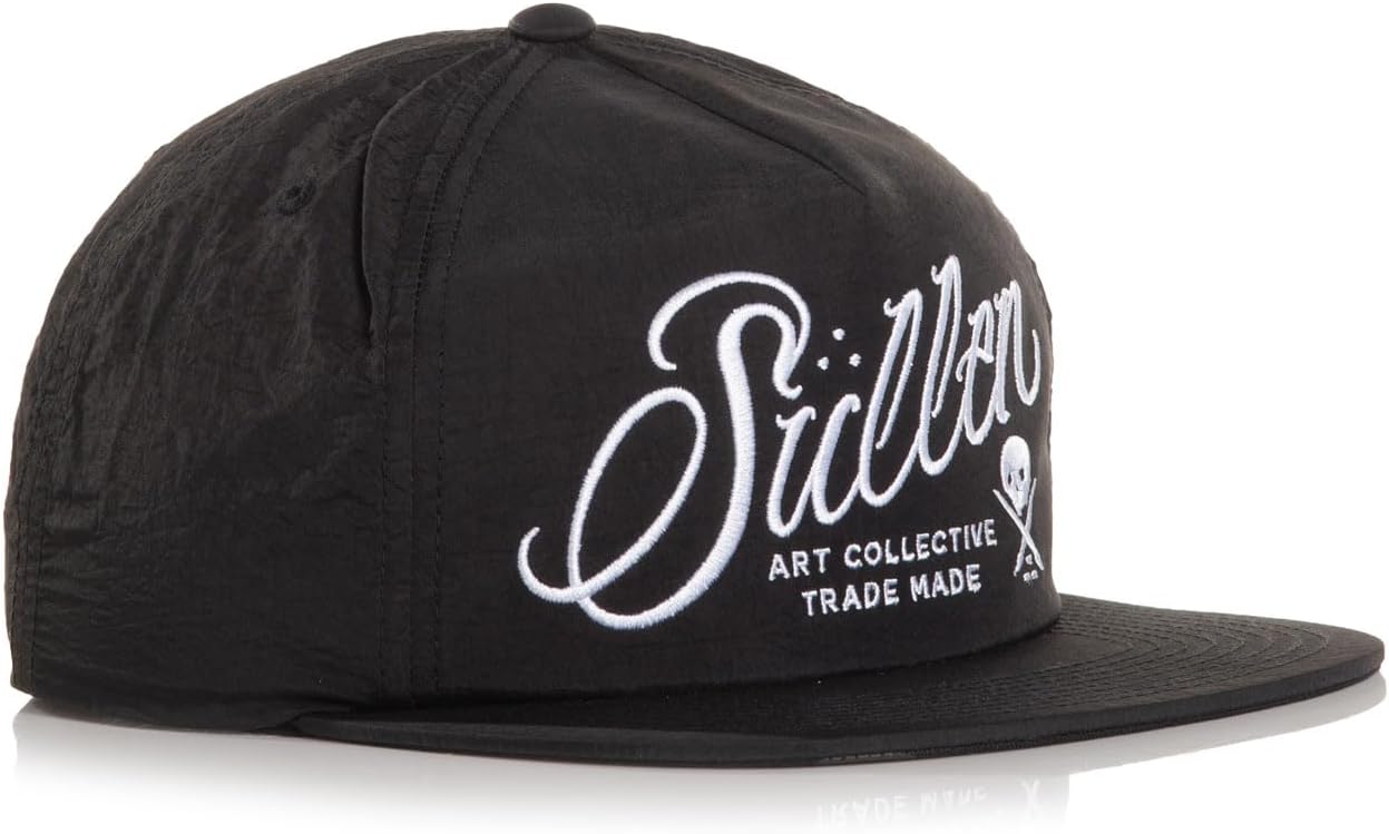 Sullen Fluent Snapback Tattoo Lifestyle Hat Adjustable Breathable Loose Body 6 Panel Hat - Image 3