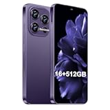 16PROMA X Smartphone: Massive 6.99" FHD+ Screen | Epic 7000mAh Battery Life | 16+512GB Extreme Speed | 108MP Pro Camera | Unlocked Android | Superior to 12GB RAM (Deep Purple)