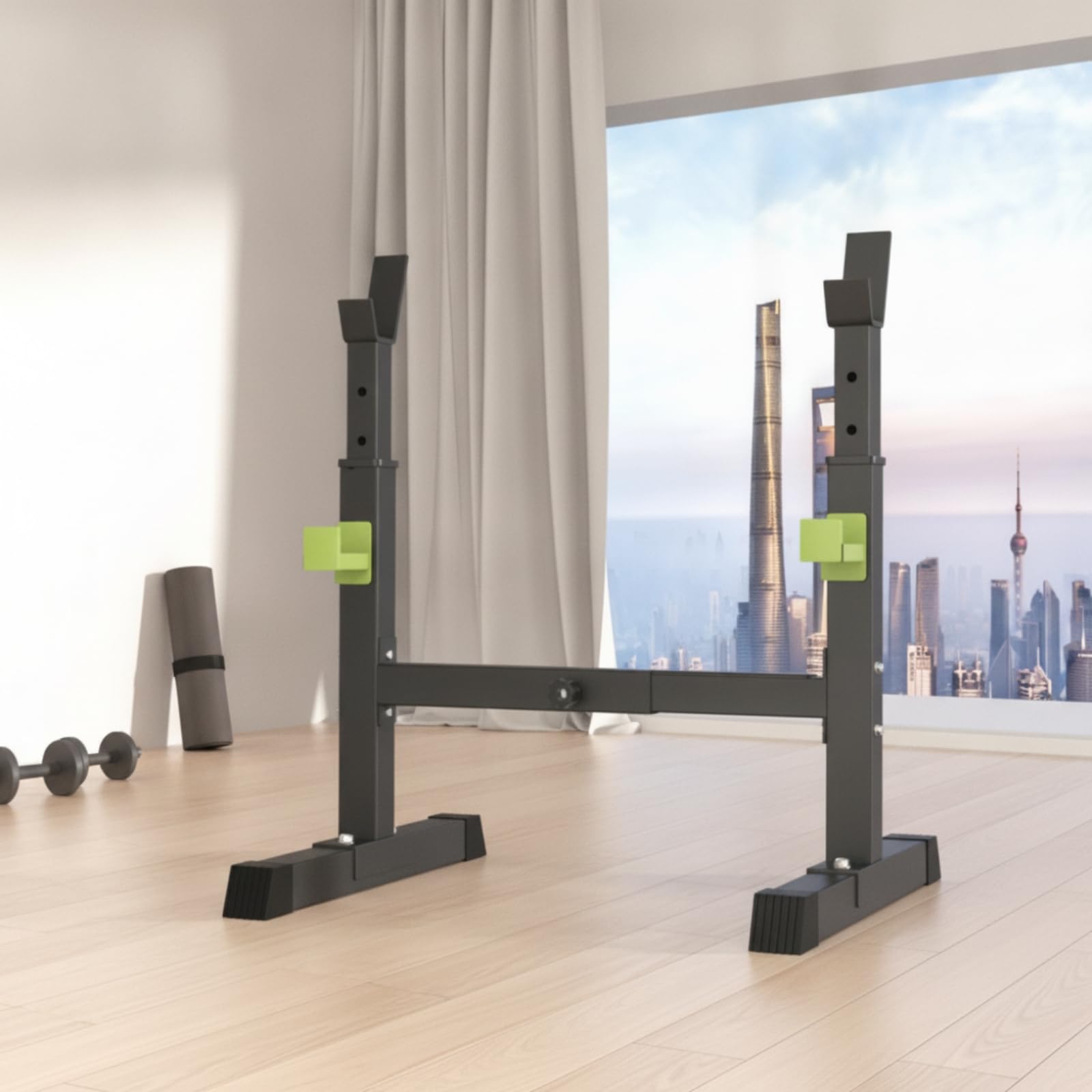 Gralara table Robusto Rack Sentadillas Antislizan para portistas